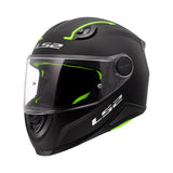 Juniorhjälm LS2 FF812 Kid Mattsvart