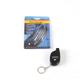 Nyckelring med digital lufttrycksmätare  0.4-10 bar