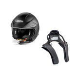 Utrustningspaket Sparco Flux RJ-I + HANS