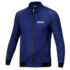 Sweatshirt Full Zip Sparco Subly Blå